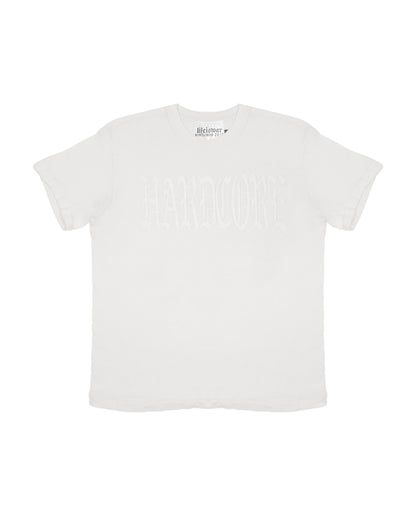 Hardcore [WHITE] Cropped Tee