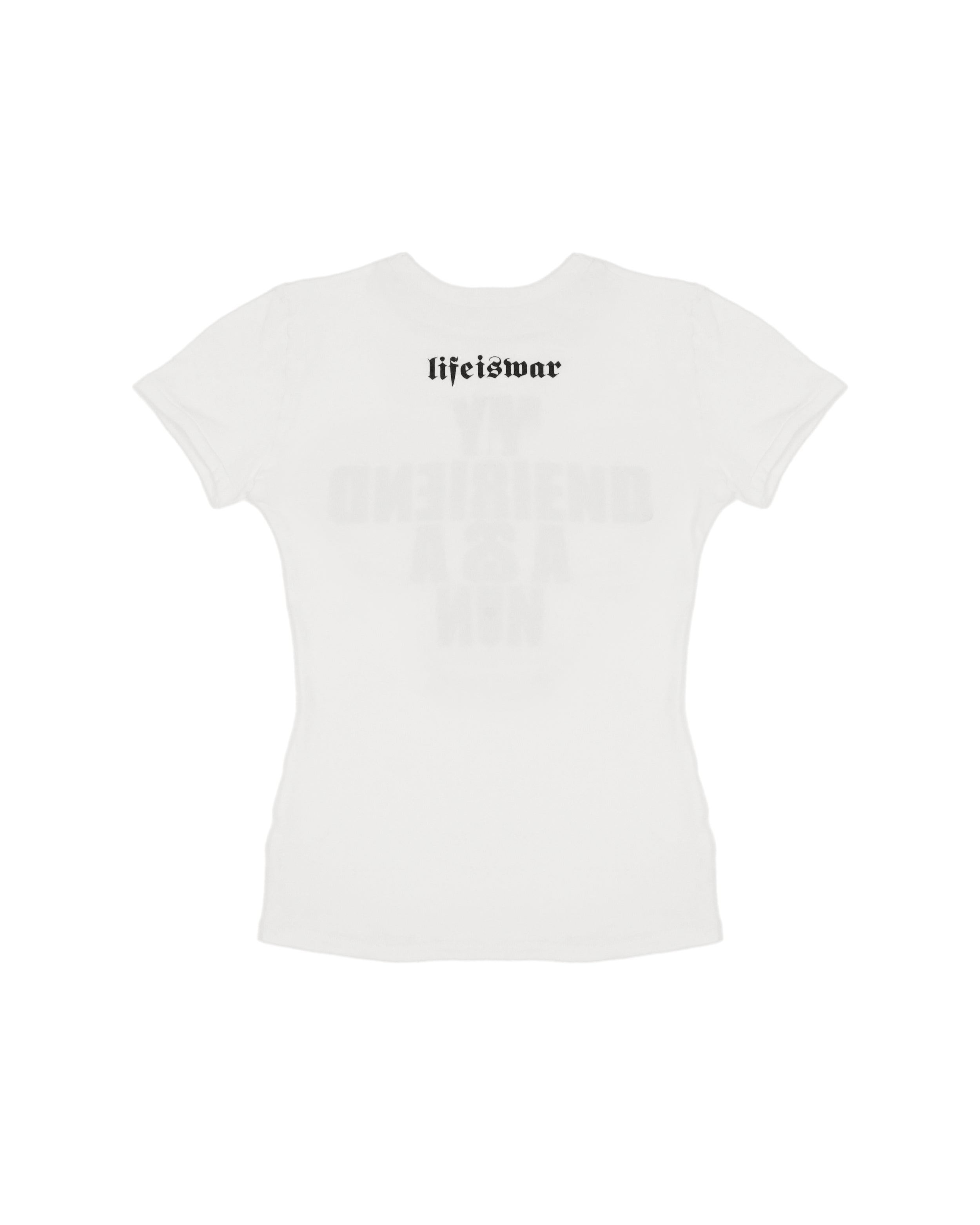 Boyfriend [WHITE] Baby Tee