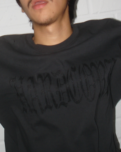 Hardcore [BLACK] Cropped Tee