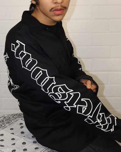 Maniac [BLACK] Button Up
