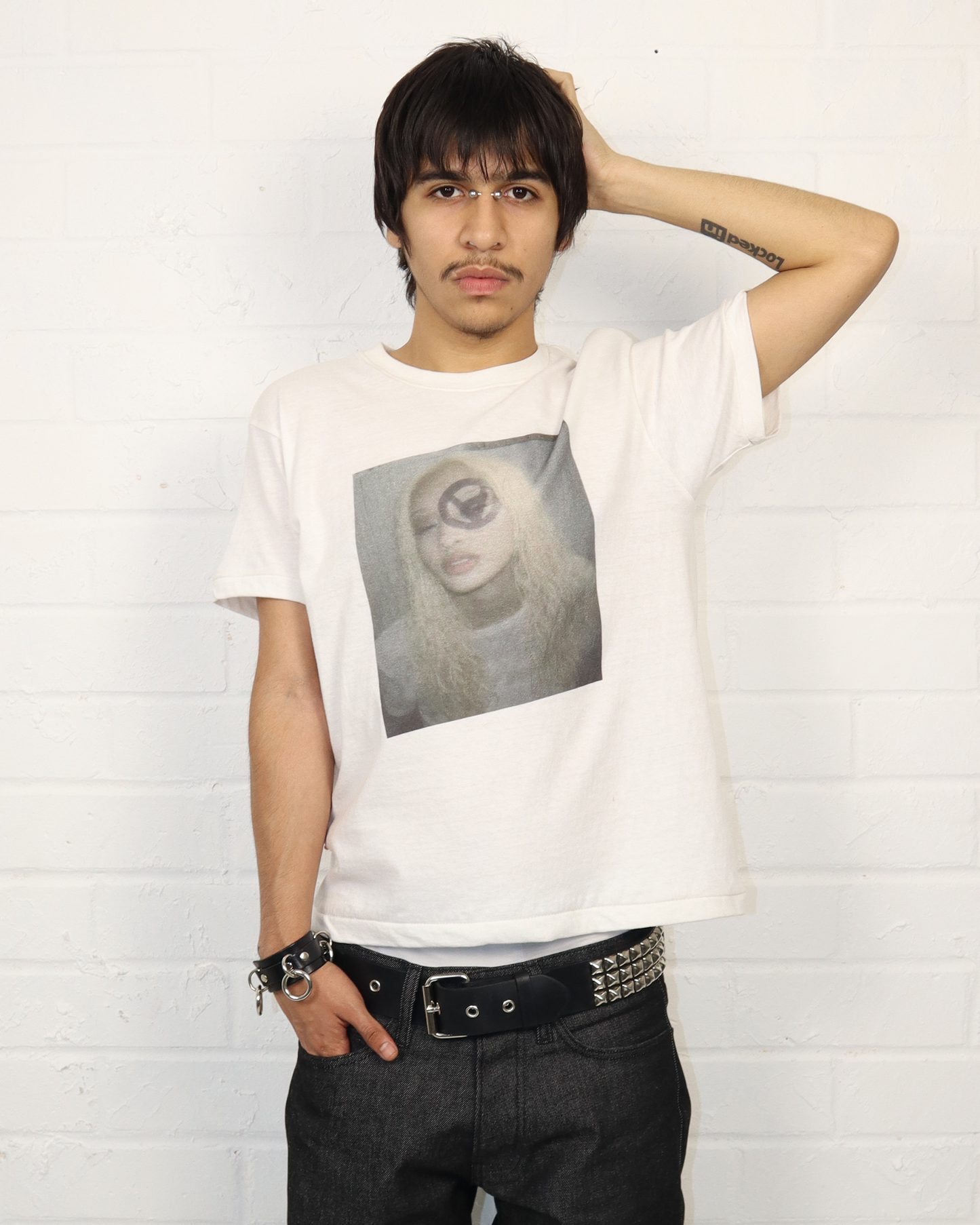 DYED [WHITE] Cropped Tee