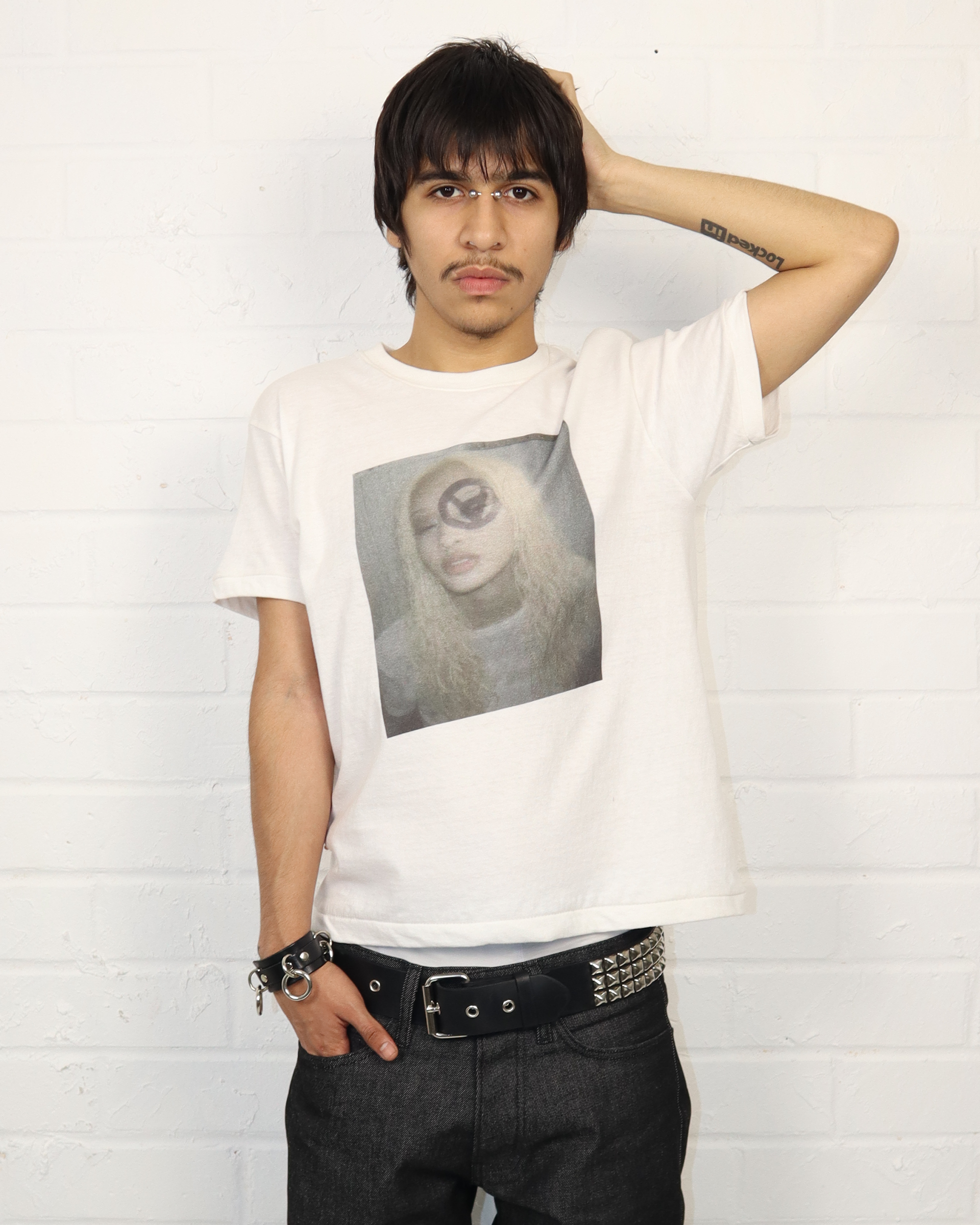 DYED [WHITE] Cropped Tee