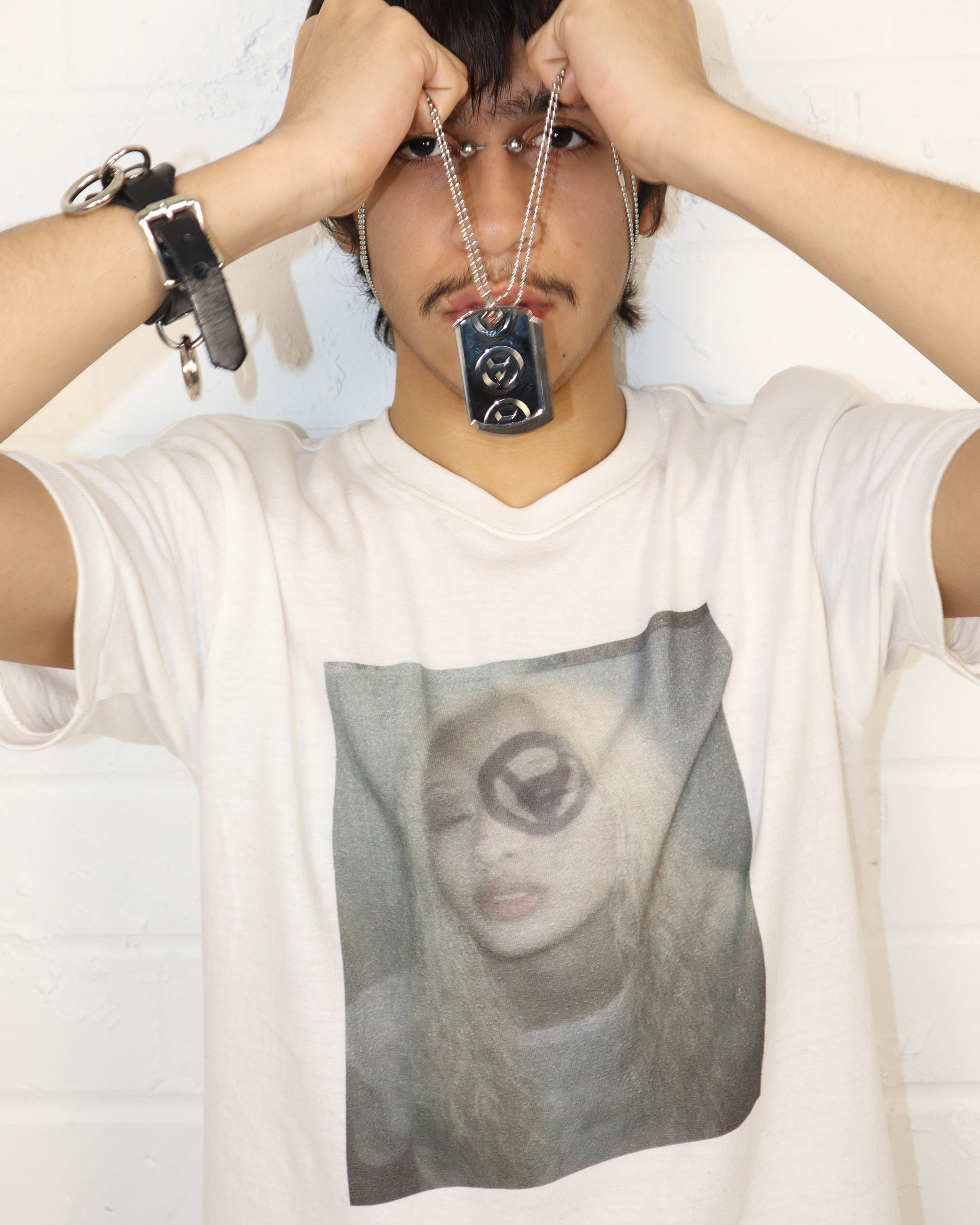 DYED [WHITE] Cropped Tee