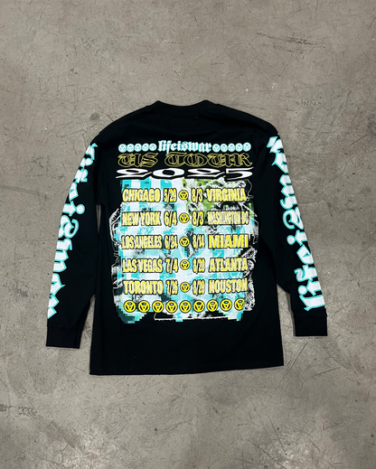 OTW: TOUR MERCH DESIGN 3 [BLACK] Long Sleeve