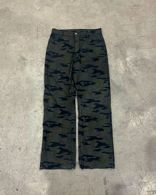 OTW: Camo [BLACK] Wide Leg Pant