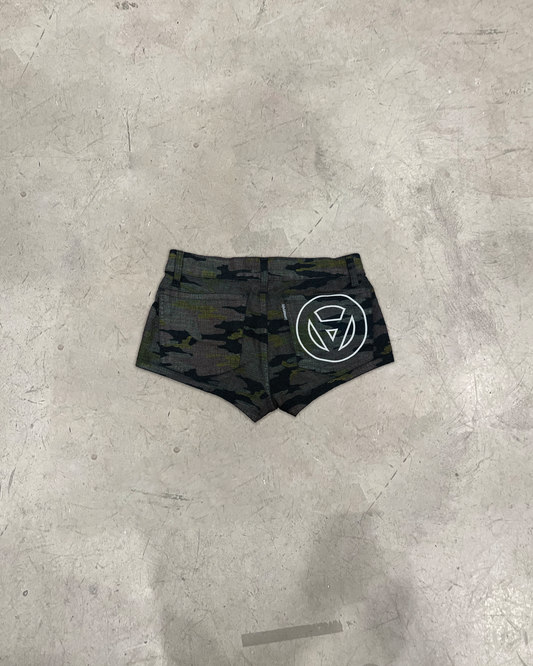 OTW: Camo [BLACK] Womens Shorts