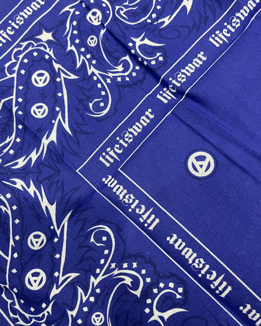 A BANDANA [BLUE]