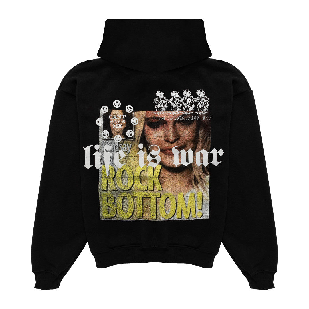 Rock bottom hoodie