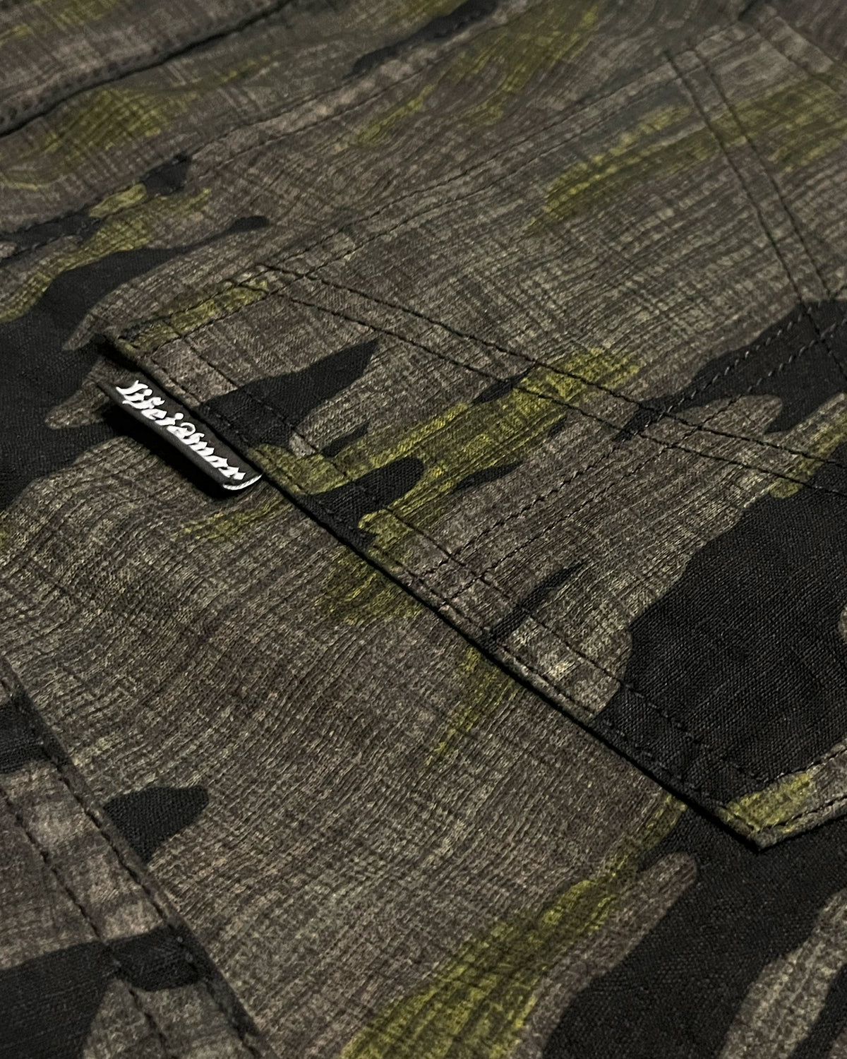 STRAIGHT EDGE CUT: Dyed Camo