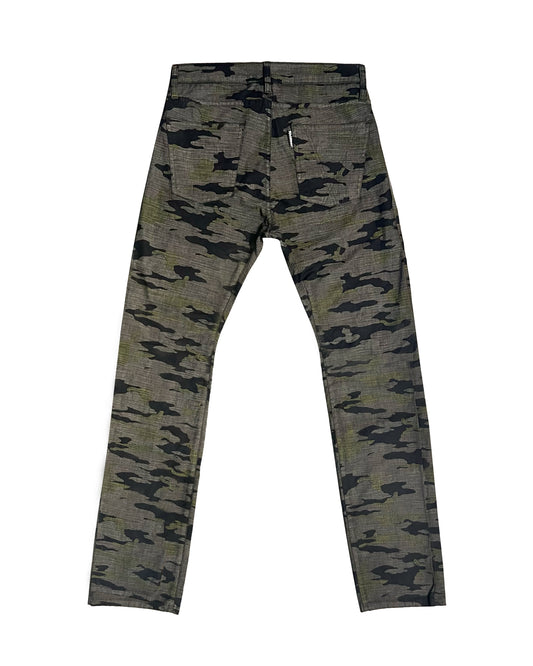 STRAIGHT EDGE CUT: Dyed Camo