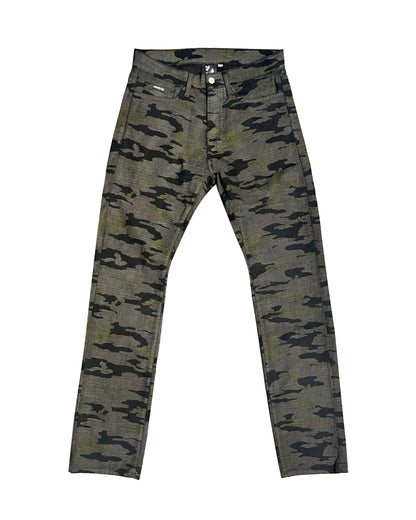 STRAIGHT EDGE CUT: Dyed Camo