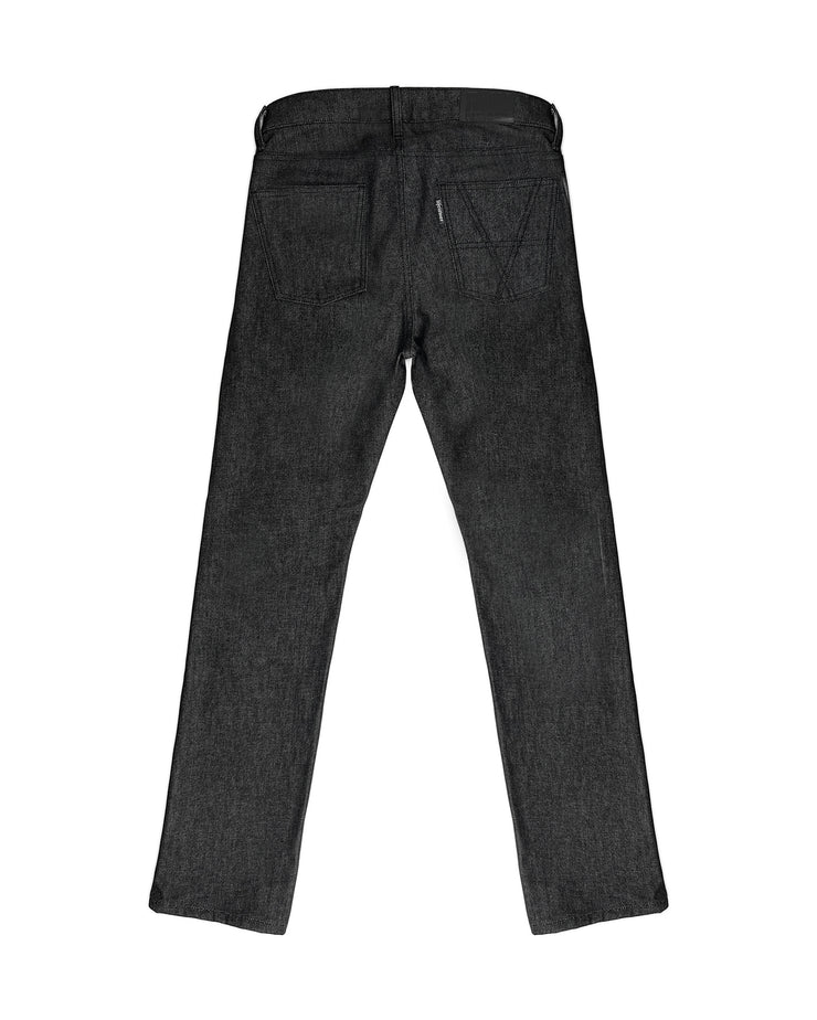 STRAIGHT EDGE CUT: Raw Black