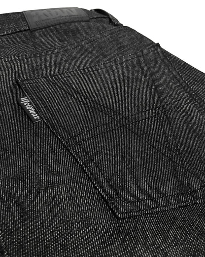 STRAIGHT EDGE CUT: Raw Black