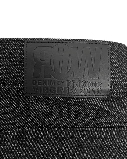 STRAIGHT EDGE CUT: Raw Black