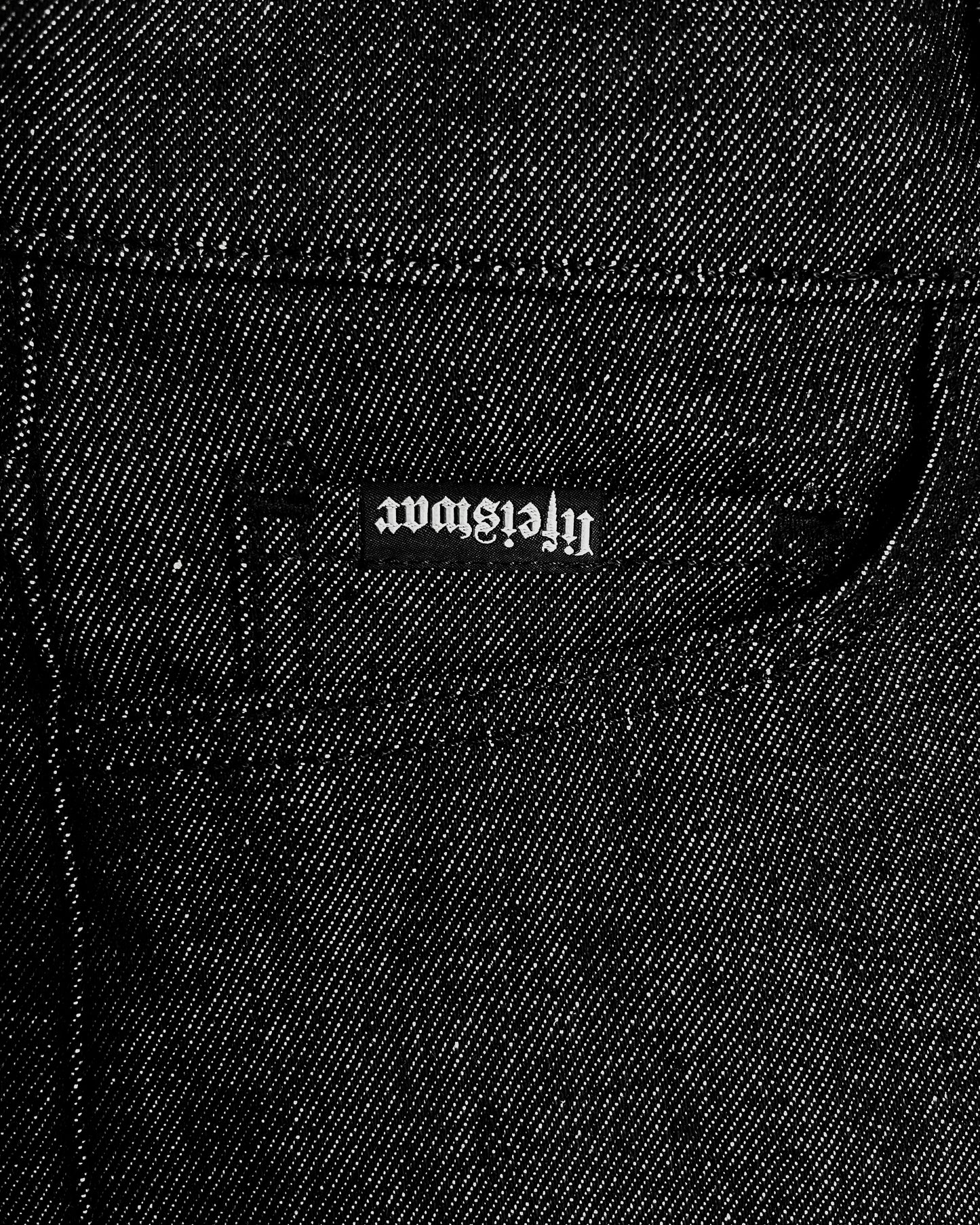 STRAIGHT EDGE CUT: Raw Black
