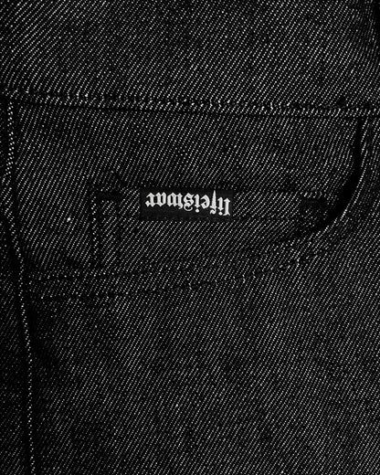 STRAIGHT EDGE CUT: Raw Black