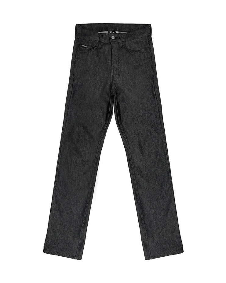 STRAIGHT EDGE CUT: Raw Black