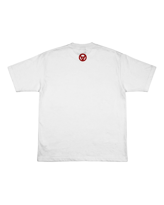 Elongated LIW [WHITE/RED] T-shirt