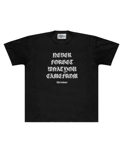 Never Forget [BLACK] T-shirt