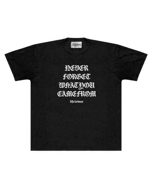 Never Forget [BLACK] T-shirt