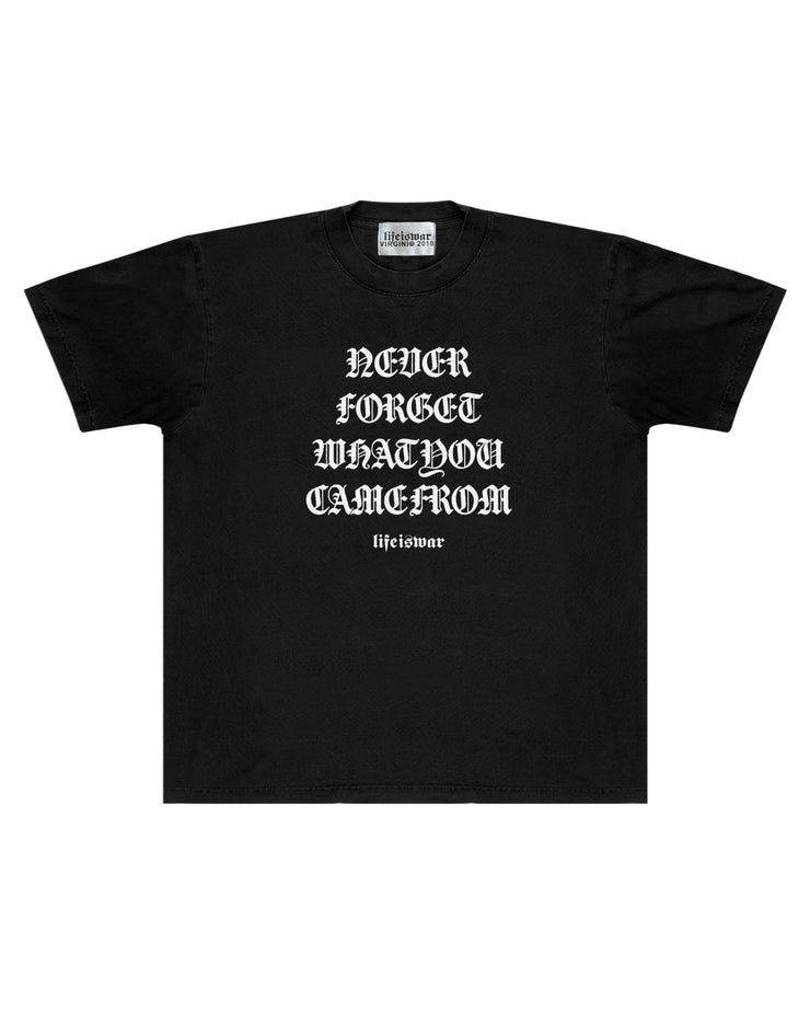 Never Forget [BLACK] T-shirt