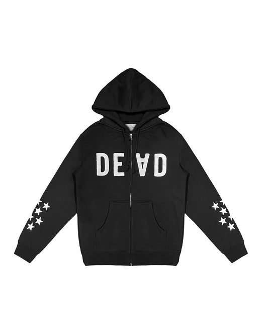 DEAD [BLACK] Zip Up Hoodie