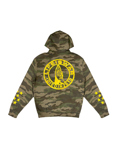 DEAD [CAMO] Zip Up Hoodie