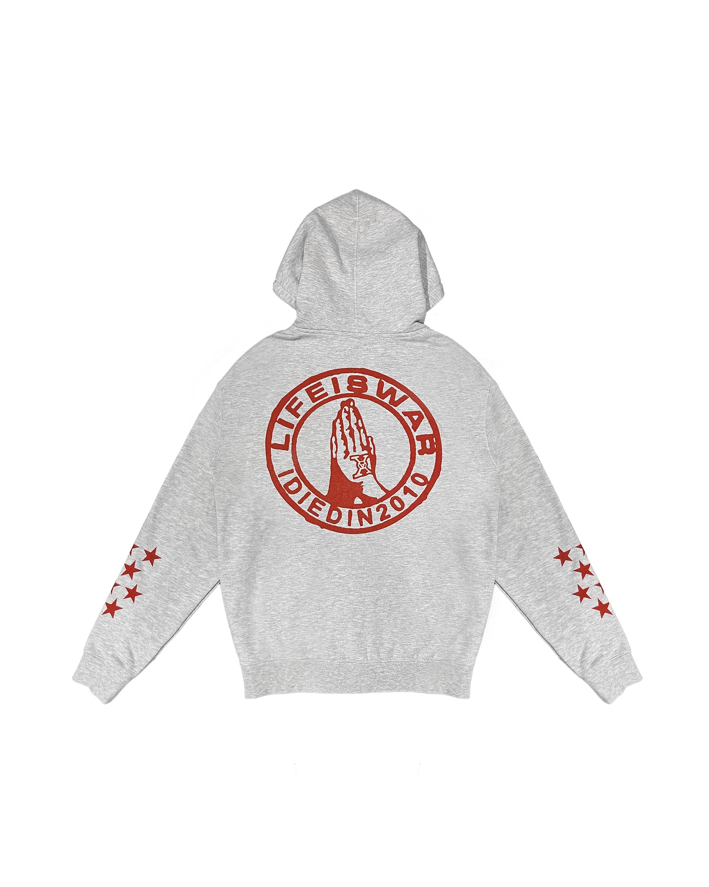 PTSD [GRAY] Zip Up Hoodie