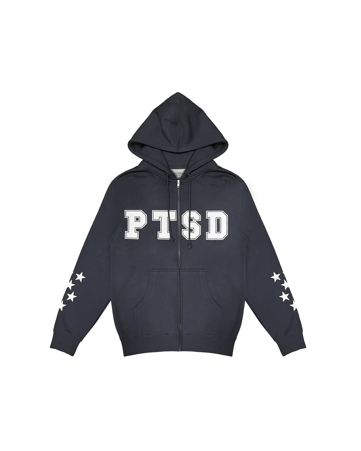 PTSD [NAVY] Zip Up Hoodie