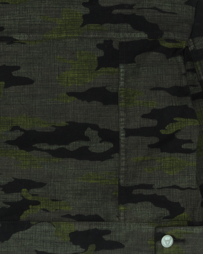 OTW: Camo [BLACK] Cropped Work Jacket