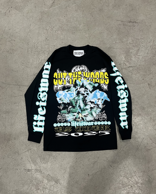 OTW: TOUR MERCH DESIGN 3 [BLACK] Long Sleeve