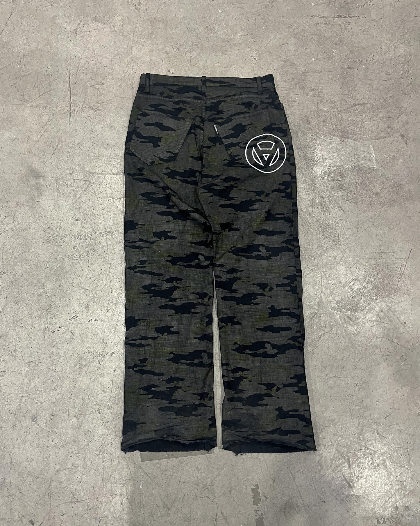 OTW: Camo [BLACK] Wide Leg Pant