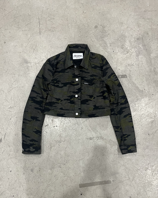 OTW: Camo [BLACK] Cropped Work Jacket