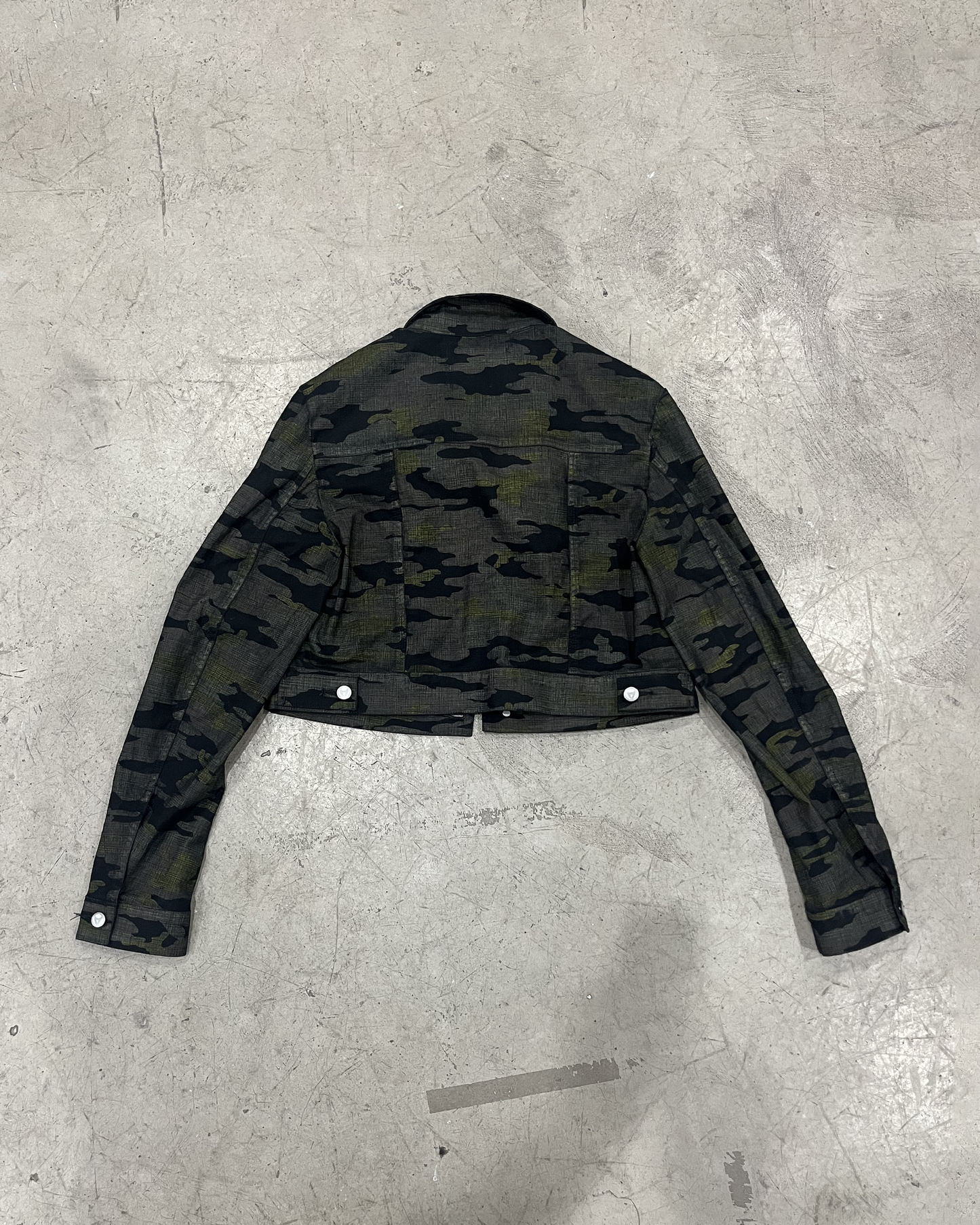 OTW: Camo [BLACK] Cropped Work Jacket