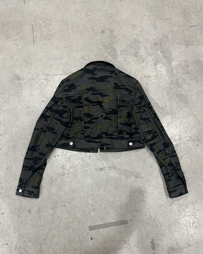 OTW: Camo [BLACK] Cropped Work Jacket