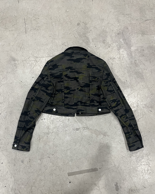 OTW: Camo [BLACK] Cropped Work Jacket