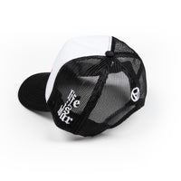 All American-A [BLACK/WHITE] Trucker Hat