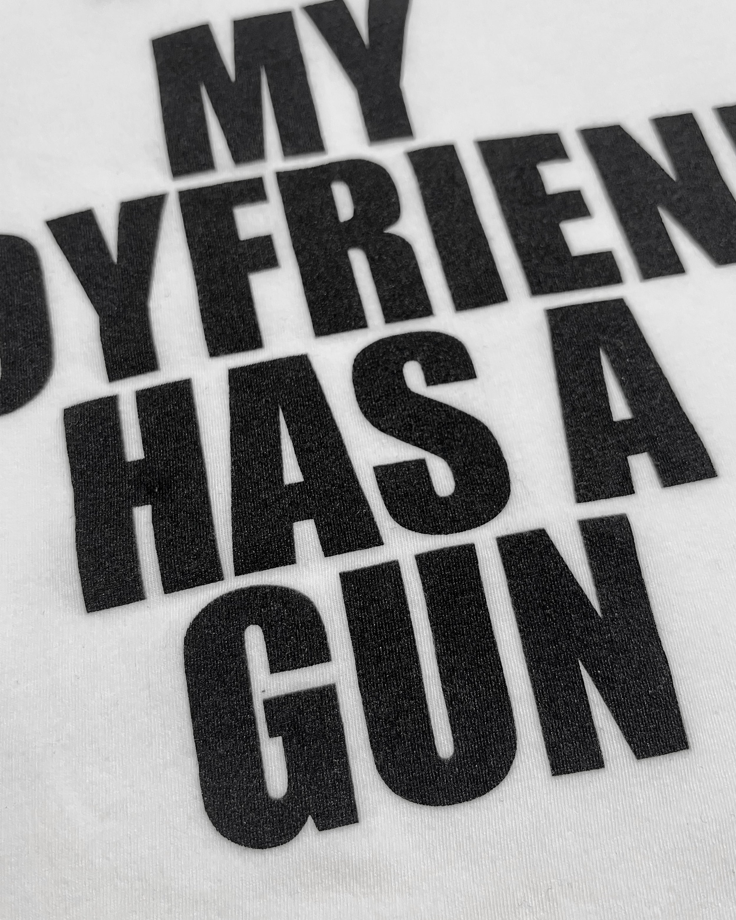 Boyfriend [WHITE] Baby Tee