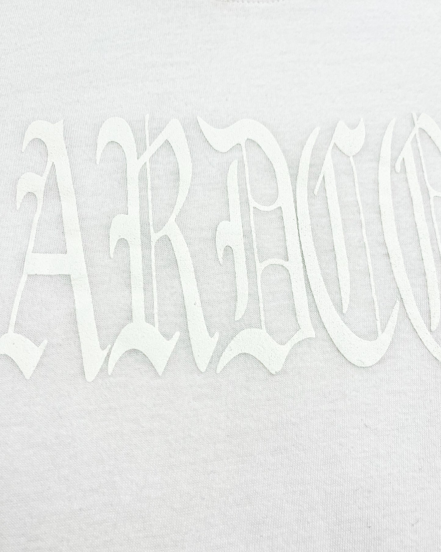 Hardcore [WHITE] Cropped Tee