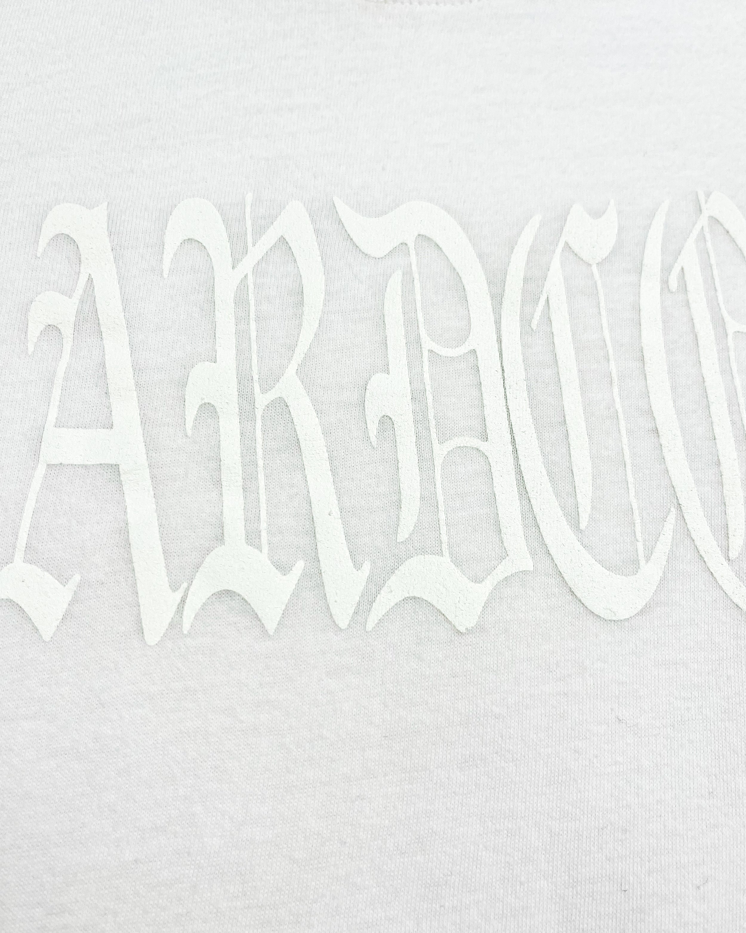 Hardcore [WHITE] Cropped Tee