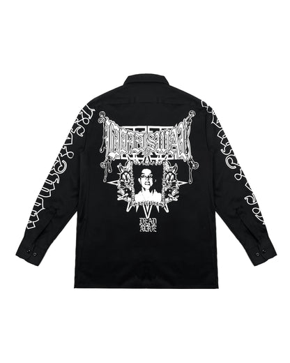 Maniac [BLACK] Button Up