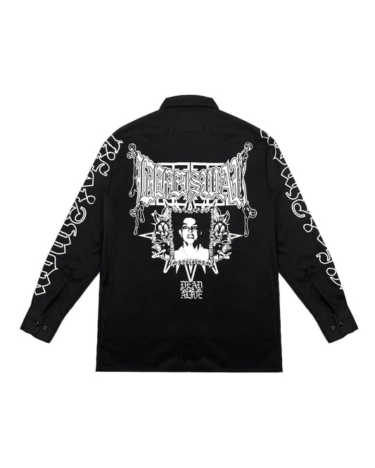 Maniac [BLACK] Button Up