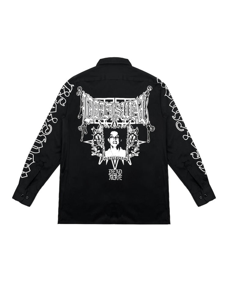Maniac [BLACK] Button Up