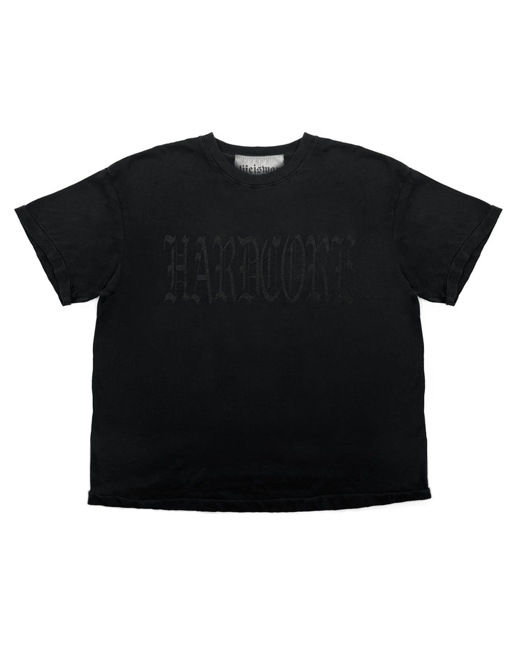Hardcore [BLACK] Cropped Tee
