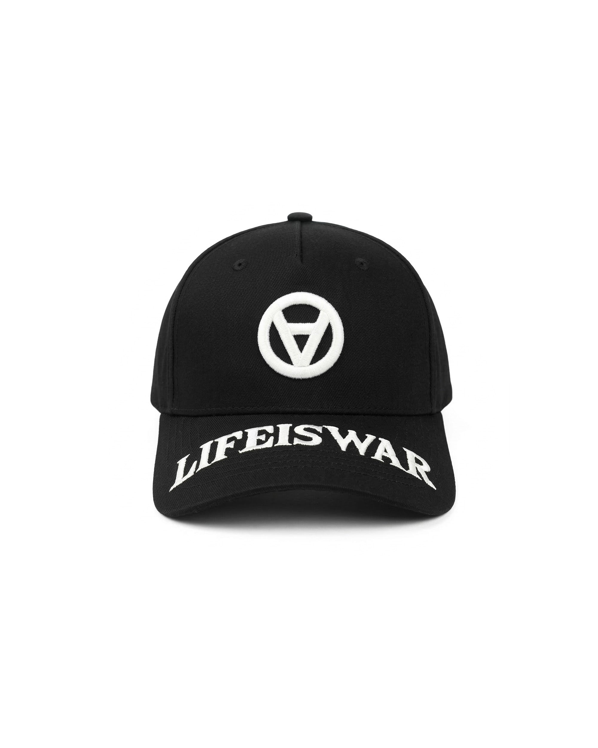 lifeiswar_logoHAT-flatlay-