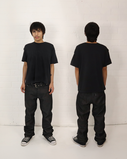 Hardcore [BLACK] Cropped Tee