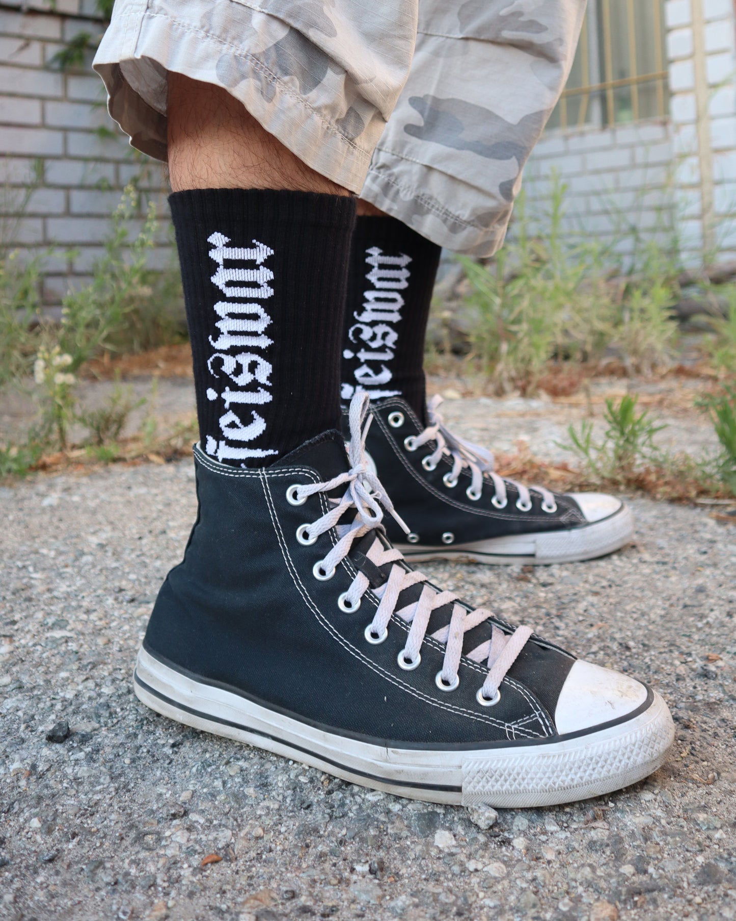 lifeiswar [BLACK] Socks