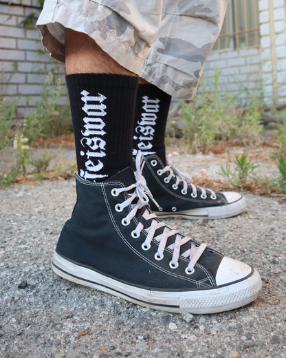 lifeiswar [BLACK] Socks