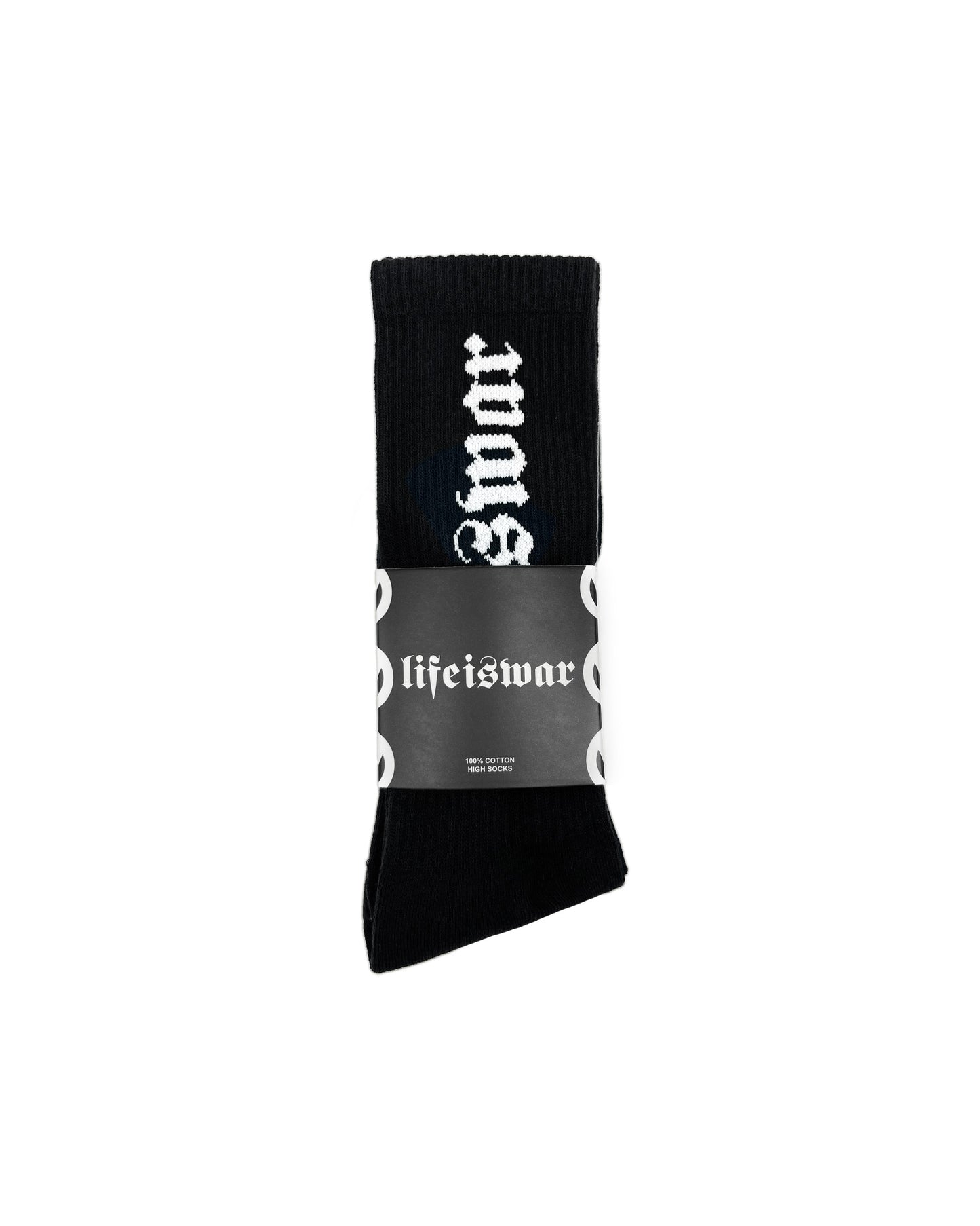 lifeiswar [BLACK] Socks