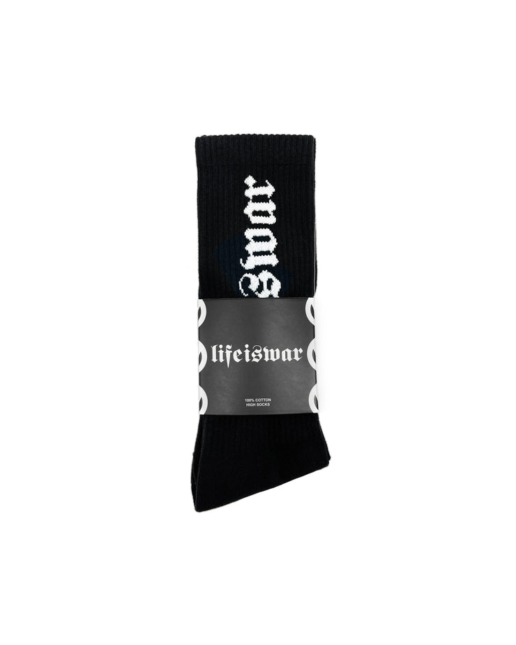 lifeiswar [BLACK] Socks